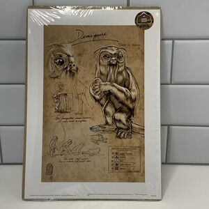 NIP Fantastic Beasts Geek Gear Art Print: Demiguise
